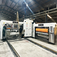 Machine de découpe Slotter pour imprimante flexo à grande vitesse entièrement automatique pour la ligne de production de boîtes en carton ondulé