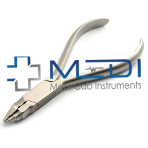 Alicate de Ortodoncia de Tres Puntas para Doblar Alambres Dentales de Acero Inoxidable, Certificado CE, Agarre Ergonómico, Resistente al Óxido, Autoclavable, 5 Mandíbulas - Product Image 2
