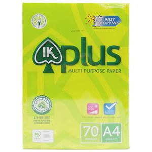 Papier pour imprimante IK Plus A4 70, format : 210x297 mm, blancheur : 90%, 70 g/m², 5 rames de 500 feuilles/rame, 5 rames/carton - Product Image 3