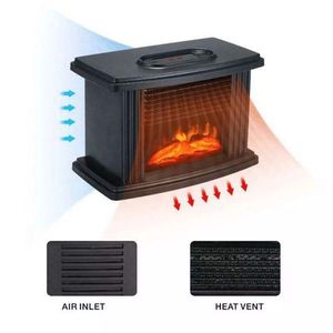Cheminée électrique portable, chauffage d'appoint, flamme 3D, brûleur à bois pour le chauffage domestique - Product Image 6