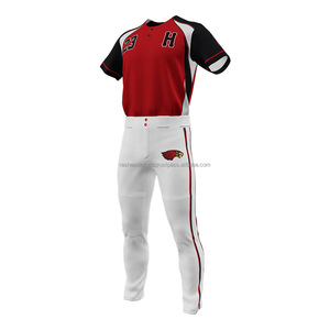 Manufacturer New Design Breathable Adults Baseball Uniforms For Men Sportswear Sets FOR Team - Product Image 4