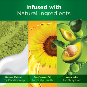 Nisha 100% Cobertura gris de larga duración 20G + 20ml Bolsa Crema Color de cabello para mujeres Rubio oscuro Color de cabello permanente - Product Image 3