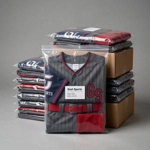 Conjunto de Uniforme de Béisbol Personalizado de Manga Corta con Logotipo Frontal, Uniforme Deportivo de Poliéster con Rayas, Cinturón y Calcetines para Jugadores Adultos - Product Image 5