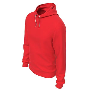 Men Winter Sports Casual Wear 100% Cotton Print Hoodies with Custom Logo Design Street Wear Men's Red Hooded Sweatshirt Regular - Product Image 3