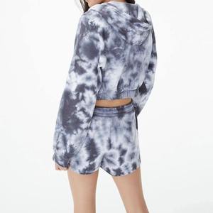 Nueva sudadera corta informal de color sólido con estampado personalizado para invierno, último diseño, mejor calidad, sudadera corta personalizada para mujer - Product Image 2