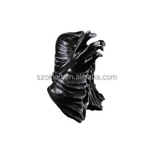 Capa de fantasma, hebilla de metal, Caballero envuelto en Coocon, Escudo de cometa metálico, esqueleto con linterna, rana de árbol de terror, fantasma, bruja, Niña - Product Image 3