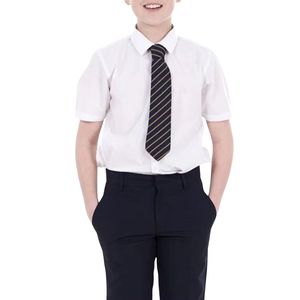 Conjunto de Uniforme Escolar Personalizado para Niños, Camisa de Manga Corta y Pantalones, Ropa para Estudiantes de Primaria, Uso Diario - Product Image 1