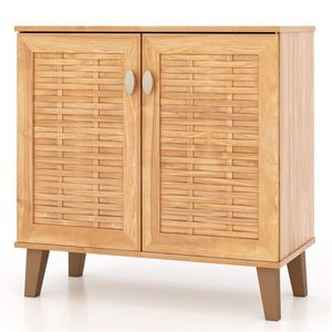 Moderno Armadio Portascarpe a 4 Ripiani in Stile Legno MDF, Regolabile e Salvaspazio, Organizzatore per Arredamento Domestico - Product Image 2