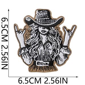 Underground Rock Culture Thrash Rock <b>Band</b> Embroidered Patch Music Logo Iron on Patch for Jacket <b>Hat</b> Backpack Custom Design - Product Image 2