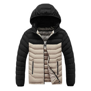 Vestes coupe-vent thermiques pour hommes, vêtements d'hiver, blouson rembourré pour hommes, veste décontractée en coton épaisse et chaude pour hommes, parkas à capuche - Product Image 4