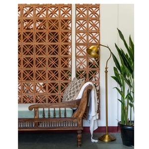 Firebrick Sintered Hot Selling Vietnam Customized Lemon Flower Screen Outdoor Handmade Clay Hollow Angle <b>Bricks</b> TUILDONAI - Product Image 6