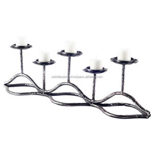 Designer <b>Gold</b> <b>Candle</b> Stand for Anniversary Party Decor Luxurious Decor Elegant <b>Candle</b> Holders for Bar Zahid Exports - Product Image 1