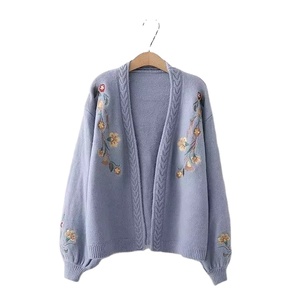 Suéter Cárdigan Casual de Otoño para Mujer, Transpirable, Nuevo Diseño, de la Mejor Calidad, Directamente del Fabricante - Product Image 2