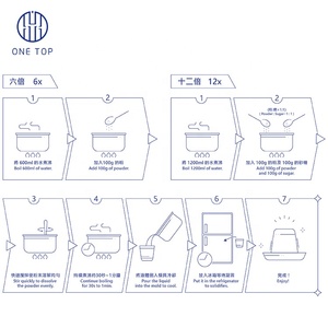 หนึ่งในพรีเมี่ยมบับเบิ้ลชาส่วนผสมเจลลี่ผง1กก. บรรจุในถุงบับเบิ้ลพรีเมี่ยมอายุการเก็บรักษา2ปี - Product Image 5