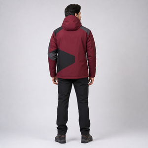 Veste imperméable coupe-vent pour homme, légère et respirante, idéale pour la randonnée en montagne et les activités de plein air. - Product Image 2