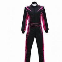 Traje de Carreras de Karting y Motociclismo Personalizado de la Mejor Calidad, Ligero, de Doble Capa