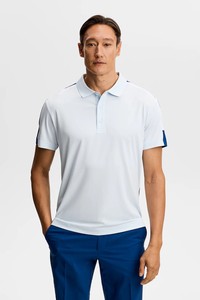 Polo de golf personnalisé pour homme, séchage rapide, dos en maille, jersey tricoté, extensible dans 4 directions, chemise de performance - Product Image 3