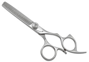 Ciseaux de coiffure professionnels en acier inoxydable pour droitiers, ciseaux de barbier tranchants, outil de coiffure de salon, poignée ergonomique - Product Image 3