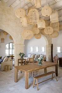 Wholesale <b>Bamboo</b> Lampshade Exporter Vifarmex | OEM ODM Handicraft <b>Lighting</b> Manufacturer in Vietnam - Product Image 6