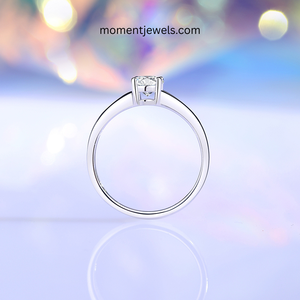 Minimalist 925 <b>Sterling</b> <b>Silver</b> Zircon Open <b>Ring</b> for Women Simple Style <b>Adjustable</b> Cubic Zirconia <b>Ring</b> - Product Image 4