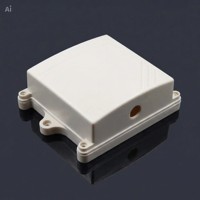 Kotak Sambungan Elektronik Sensor ABS Kustom Tahan Air IP65 dengan Pencetakan Silkscreen SM5-72-1 90x85x40mm