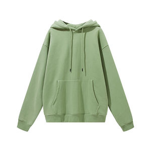 Sweat à capuche oversize en molleton épais 400 g/m² avec impression numérique de logo personnalisé, anti-boulochage, effet délavé, pour homme, style streetwear - Product Image 1