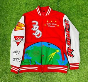 Top Trending Wool Body Leather Sleeves Varsity Jacket Custom Embroidery Logo Screen Print Varsity Jacket for Men - Product Image 4