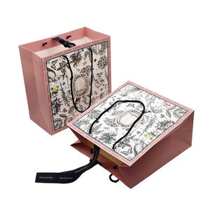 Custom Logo Kraft Paper Bags for Shoes & <b>Small</b> Business Packaging - Product Image 2