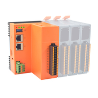 Caja de Computación Industrial EdgeLogix-1145 Basada en Raspberry Pi CM5, Expandible con IO, Linux, RS485, 4G, Programación PLC para Fábrica