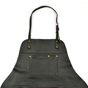 Tablier de coiffeur professionnel en cuir sans manches avec poches réglables pour usage quotidien - Product Image 4