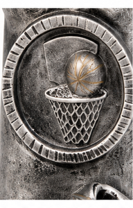Champion basketball <b>trophy</b> Premium metal award Stainless steel - Product Image 2