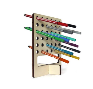MDF Pen Holder Gift <b>Box</b> Pen Holder Simple Design Wood Pen Holder <b>Wardrobe</b> Office Storage Stationery Pen Holder - Product Image 6
