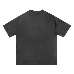 Fabrication en usine de t-shirts imprimés en relief de haute qualité, sur mesure, faible MOQ, vente en gros, t-shirts en coton imprimés en relief pour l'été - Product Image 4