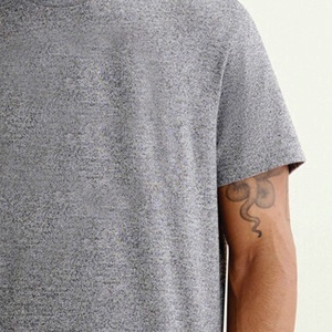 Camiseta Casual para Hombre, Corte Ajustado, Transpirable, Manga Corta, Algodón de Alta Calidad, Fibra de Bambú, Camisetas al por Mayor - Product Image 6