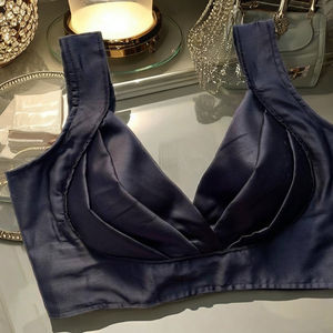 Blusa de Satén Malai Lisa de Diseñador, Moda Femenina, Fabricante de Surat, a Precio Económico, Compra en Línea en India - Product Image 1