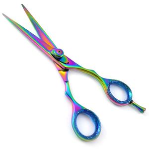 professional Barber Hair Cutting <b>Scissors</b> Hairdressing Shears Styling <b>Mustache</b> Beard Haircut 4.5'', 5.0'', 5.5 6.0 - Product Image 2