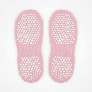 Private Label Youth 100% Cotton Ankle Pilates <b>Socks</b> Silicone <b>Grip</b> Non Slip Yoga <b>Socks</b> for Fitness Brands Studios OEM ODM - Product Image 4