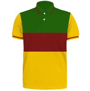 Polo Fred para Hombre Más Vendido de Calidad Prémium 100% Algodón con Diseño Personalizado, Logotipo Estampado Multicolor y Bordado de Ralph Hecho en Bangladesh - Product Image 4