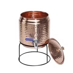 Dispensador de Agua Clásico de Cobre, Tanque de Almacenamiento de Agua Potable con Grifo para Hogar, Cocina, Oficina, Restaurante y Uso en Hostelería - Product Image 4