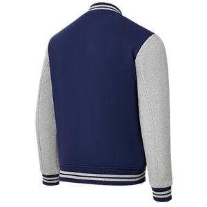 Vestes de baseball pour hommes de bonne qualité avec manches longues, vente en gros, veste varsity en cuir matelassée coupe-vent à manches longues pour hommes - Product Image 2