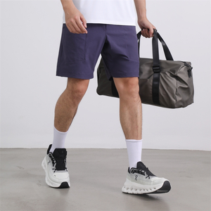 Pantalones Cortos Deportivos de Lona para Hombre, Estilo Casual, Cintura Alta, Secado Rápido, Resistentes al Viento, Personalizables, Hechos en Pakistán - Product Image 1