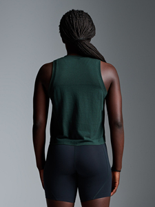 Camiseta sin mangas informal ajustada para mujer, transpirable, con cuello redondo, para verano y uso diario - Product Image 2