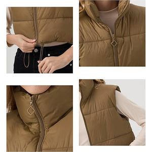 Producto Más Vendido, Chaqueta Acolchada Corta para Mujer, Chaleco de Plumón, Tallas Grandes, Moda de Invierno para Mujer, Chaquetas para Chicas - Product Image 5