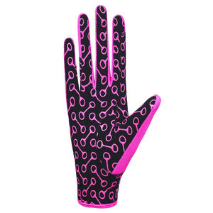 Gants d'équitation de sport en cuir véritable de haute qualité, personnalisables, avec fermeture auto-agrippante et couleurs sur mesure - Product Image 4