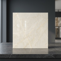 Carreaux de sol en marbre blanc Carrara bon marché 60x60, design Arctic Smoke, carreaux en porcelaine 600x600, prix de gros aux Philippines
