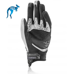 Gants de moto en cuir pour la course, nouveaux modèles 2026, protection complète des doigts, respirants - Product Image 1