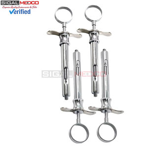 5 Premium Aspiring Dental Syringes 1.8mL One Ring Syringe with Finger Rests High Quality Dental Medic Instruments - Product Image 2