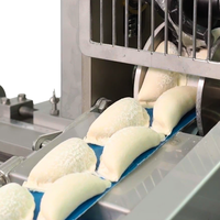 Machine industrielle automatique en acier inoxydable ATLAS STAR pour la fabrication d'empanadas, de pains et de samosas, modèle AS-777, moteur 5 HP, 3000-14 000 P/h
