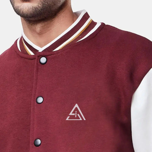 Chaqueta de Béisbol para Hombre, Modelo Lettermen, Talla Regular, con Parches Bordados, Estilo Moderno - Product Image 6