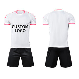 Uniformes de Fútbol Personalizados Unisex, Tallas Grandes, Secado Rápido, Transpirables, Camisetas y Pantalones Cortos, Suministro al por Mayor con Logotipo Personalizado - Product Image 4